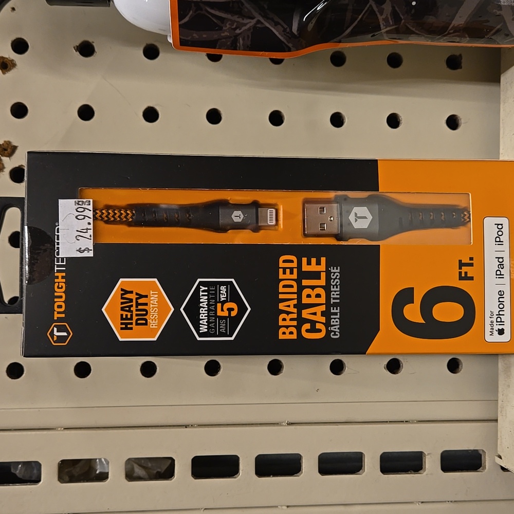 ToughTested Braided Cable 6 ft